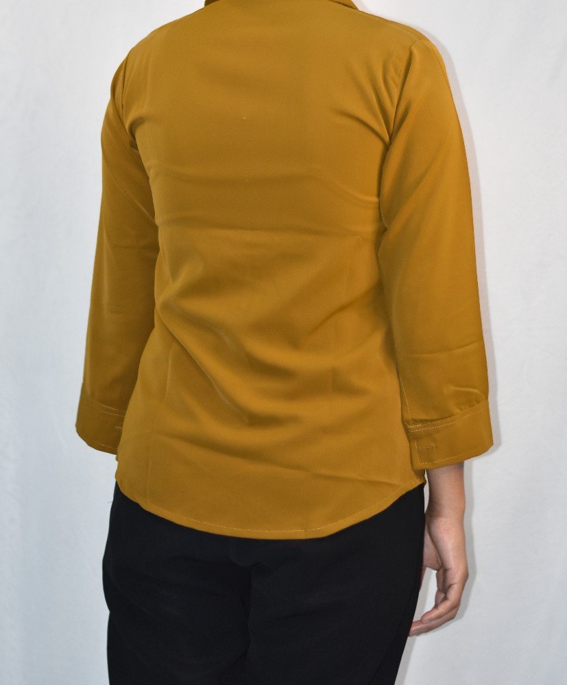 Mustard NYVAZ Women's Mustard Formal Shirt