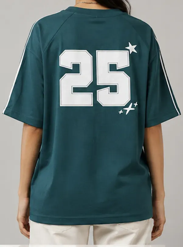 Emerald Green NYVAZ Women's Emerald Green Graphic Cotton T-Shirt – Feeling Edition