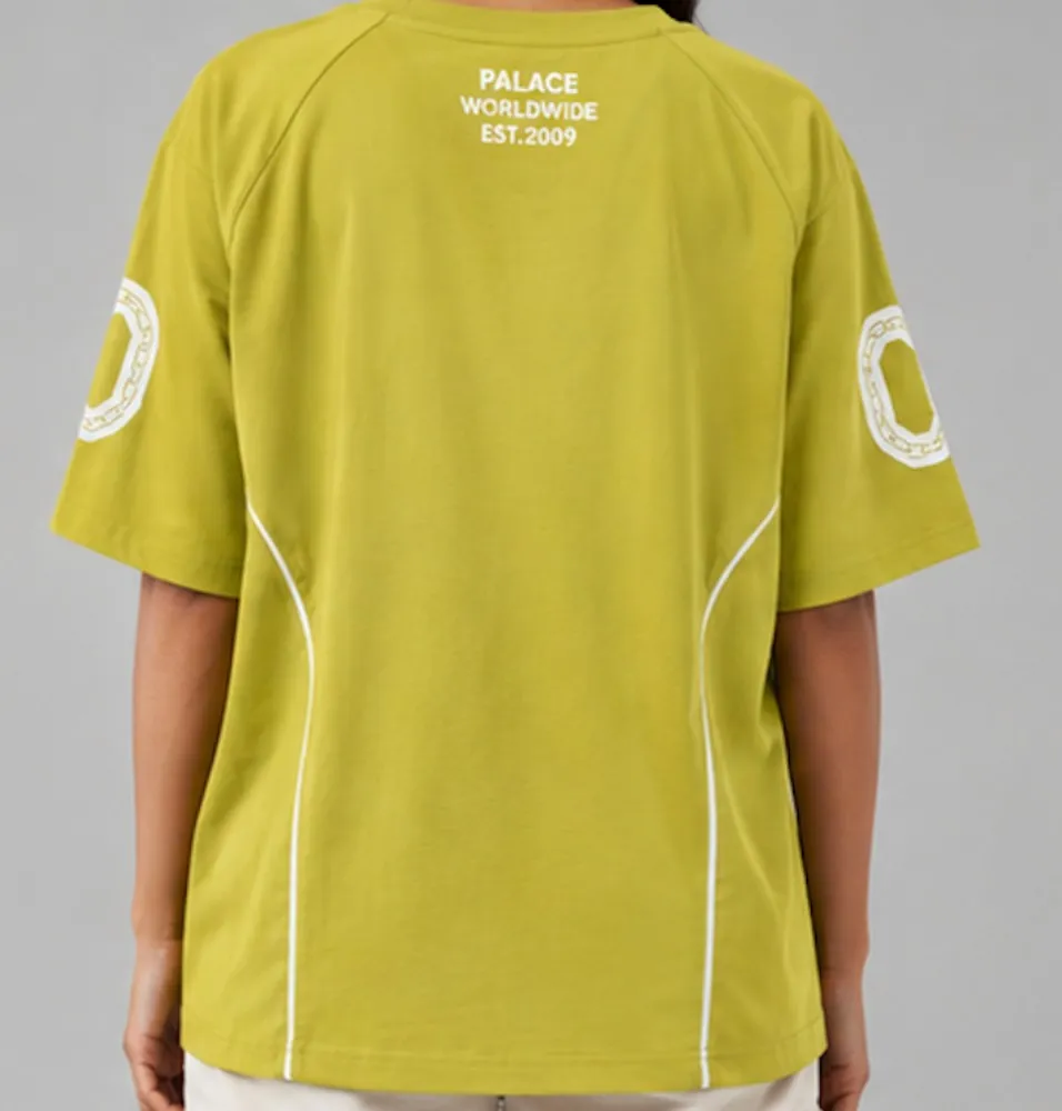 Lime Green NYVAZ Women's Lime Green Palace Graphic Sports T-Shirt